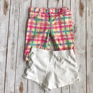 Girls’ shorts (lot of 2) size 8